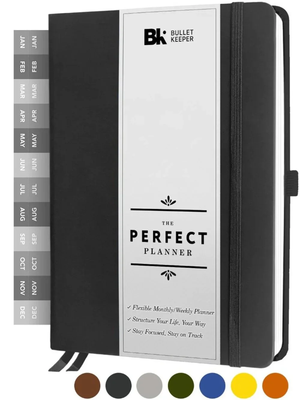 The Perfect Planner Collection Monthly/Weekly Flexible Structures Undated Year